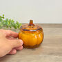 Orange Pumpkin Candle Pot Vanilla Scented, thumbnail 6 of 11