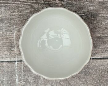 White Dimple Spot Bowl, 10.5cm, 4 of 4