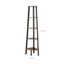 Antique Corner Five Tier Shelf Rack, thumbnail 6 of 6
