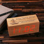 Personalised Wood Digital Clock, thumbnail 4 of 4