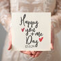 Happy Me And You Day Personalised Card, thumbnail 1 of 4