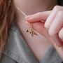 Personalised Silver Or Gold Plated Origami T Rex, thumbnail 4 of 11