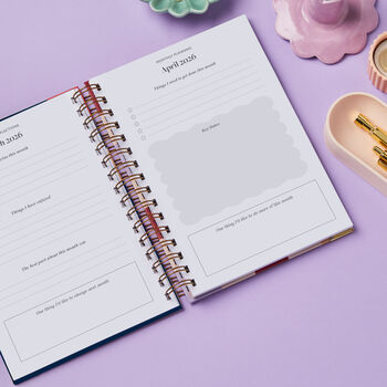 Personalised Checkered 2025/26 Academic Diary, 7 of 12