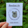Sending Hugs Pin Badge Letterbox Gift For Friend, thumbnail 9 of 9