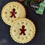 Impressed Christmas Jam Cookies, thumbnail 3 of 4
