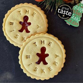 Impressed Christmas Jam Cookies, 3 of 4