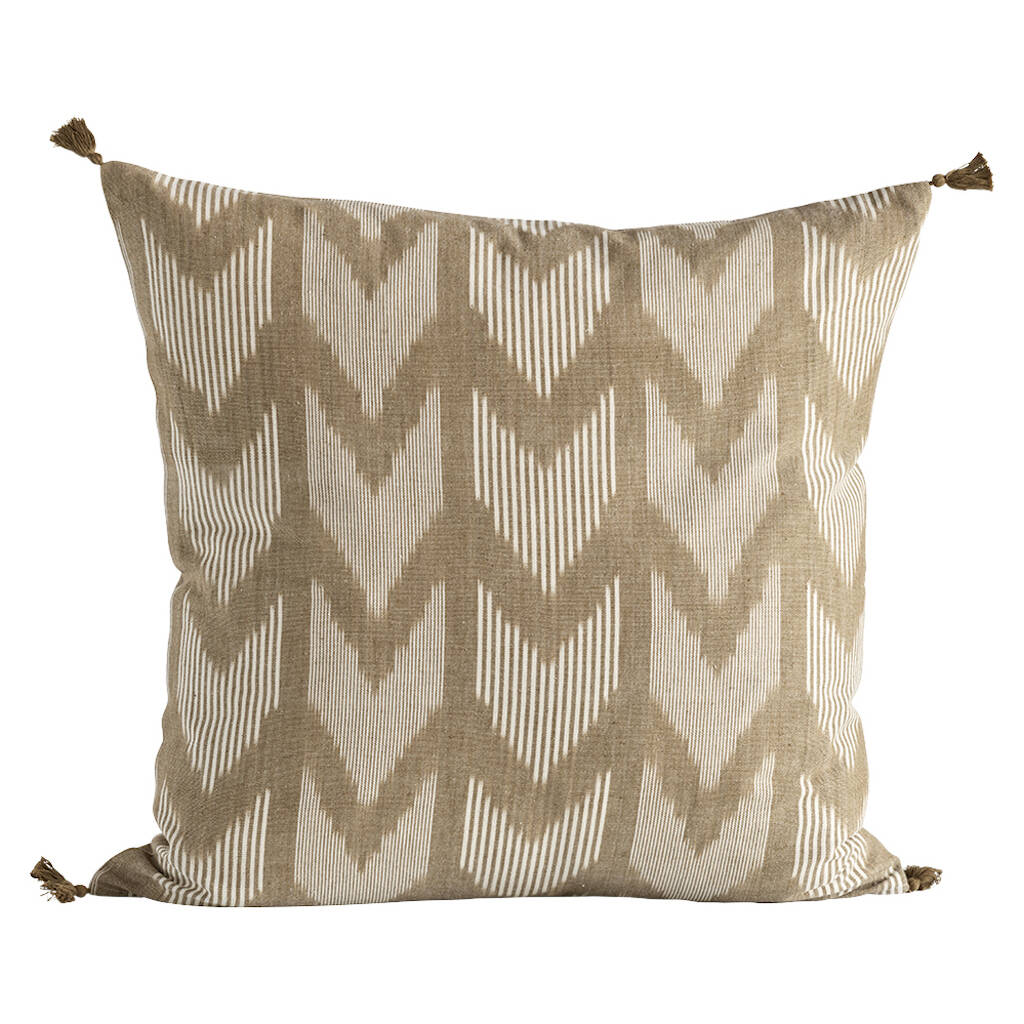 Ikat Cushion By Idyll Home