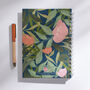 Personalised Garden Flowers Notebook, thumbnail 3 of 4