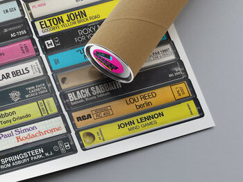 53rd Birthday Personalised Print Music From 1973, 4 of 10