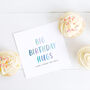 Big Hugs Birthday Card, thumbnail 3 of 5