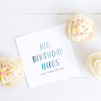 Big Hugs Birthday Card, 3 of 5