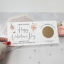 Personalised Happy Valentine’s Day Scratch To Reveal Gift Card, thumbnail 2 of 7