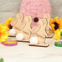 Freestanding Easter Bunny Table Place Name Settings, thumbnail 1 of 4