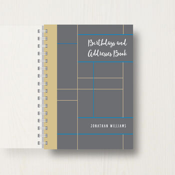 Personalised Birthday And Address Book: Abstract, 10 of 11