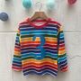 Personalised Rainbow Number Kids T Shirt, thumbnail 7 of 10