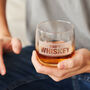 Personalised Engraved Whiskey Glass Tumbler, thumbnail 2 of 2