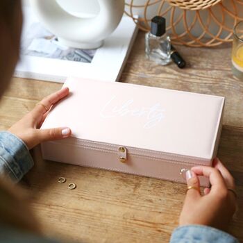 Personalised Large Jewellery Box, 4 of 11
