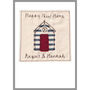 Personalised Beach Hut Card For Any Occasion / New Home, thumbnail 9 of 12