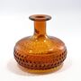 Small Recycled Glass Bud Vase Patterned Four Colours, thumbnail 3 of 5