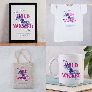 Wild And Wicked Bronte Tote Bag, 5 of 5