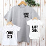 Daddy Cool Matching Daddy And Child T Shirts, thumbnail 2 of 5