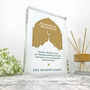 Personalised Ramadan Mubarak Mosque Silhouette Giant Crystal Block 19.5cm X 14cm, thumbnail 5 of 7