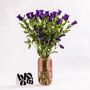 Purple Campanula Fresh Flower Bouquet, thumbnail 3 of 3