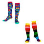 Gift Set Of Two Pairs Of Squelch Adult Socks Rainbow, thumbnail 1 of 4