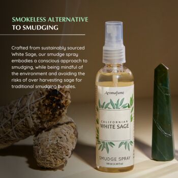 White Sage Smudge Spray Gift Set, 4 of 7