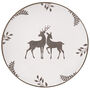 Winter Stag Stoneware Dinner Plates, thumbnail 2 of 7