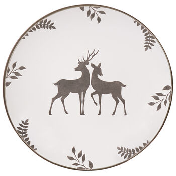 Winter Stag Stoneware Dinner Plates, 2 of 7
