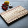 Personalised Olive Wood Cheese / Chopping Board, thumbnail 2 of 8