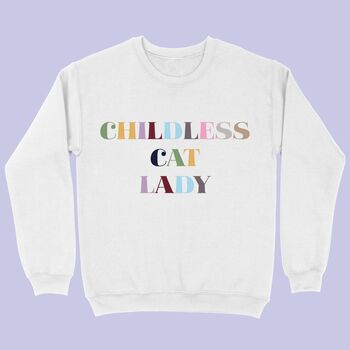 Childless Cat Lady Sweatshirt, 2 of 2