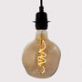 Sculptural Edison LED Bulb E27 Dimmable Filament Six W, thumbnail 6 of 8