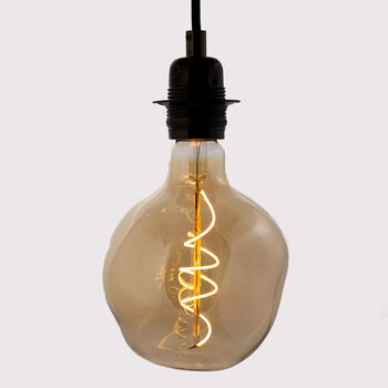 Sculptural Edison LED Bulb E27 Dimmable Filament Six W, 6 of 8