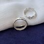 Sterling Silver Braided Twist Band Toe Ring, thumbnail 7 of 7