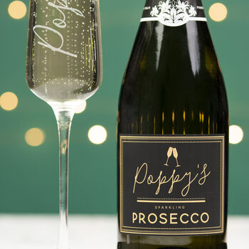 Script Name Champagne/Prosecco Glass, 8 of 12