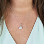 Moonstone June Birthstone 925 Sterling Silver Necklace, thumbnail 3 of 7