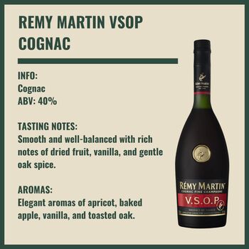 Personalised Rémy Martin Vsop Cognac Gift Set 35cl, 3 of 9
