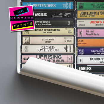 46th Birthday Personalised Print Music From 1980, 6 of 9