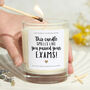 Exams Gift, Smells Like You Passed Your Exams Candle, thumbnail 1 of 9