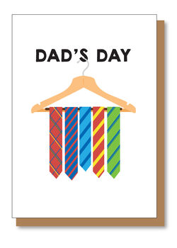 Funny Father's Day Classic Ties Card, 3 of 4