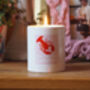 Personalised Lobster Ceramic Candle, thumbnail 3 of 5