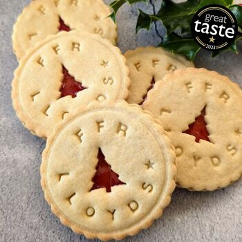 Impressed Christmas Jam Cookies, 4 of 4