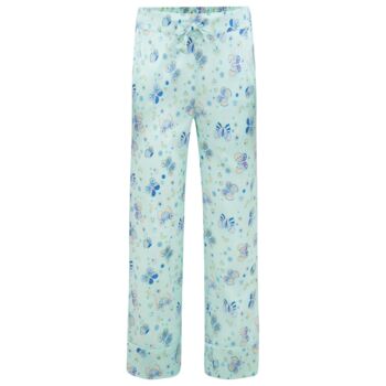 Glacier Butterfly Amelie Silk Children's Pyjama Set, 5 of 11