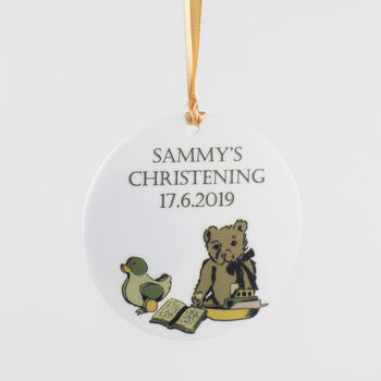 Baby's Christening Token Decoration In Gift Box, 2 of 2