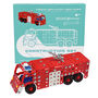 Build Your Own Fire Engine Construction Kit, thumbnail 1 of 3