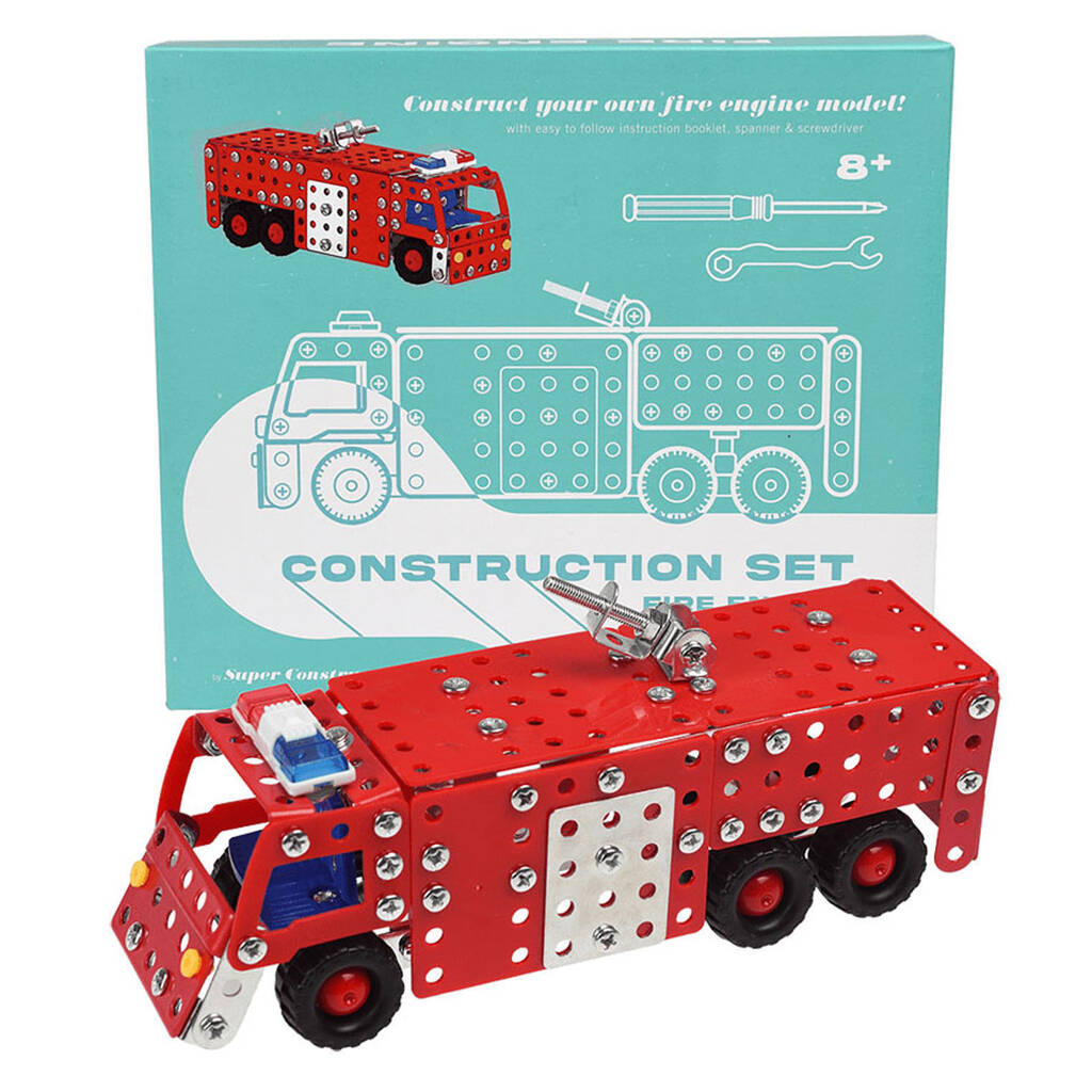 Build Your Own Fire Engine Construction Kit, 1 of 3