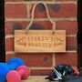 Personalised Home Gym Sign, thumbnail 1 of 4