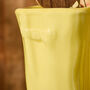 Personalised Large Yellow Welly Boot Planter, thumbnail 3 of 8